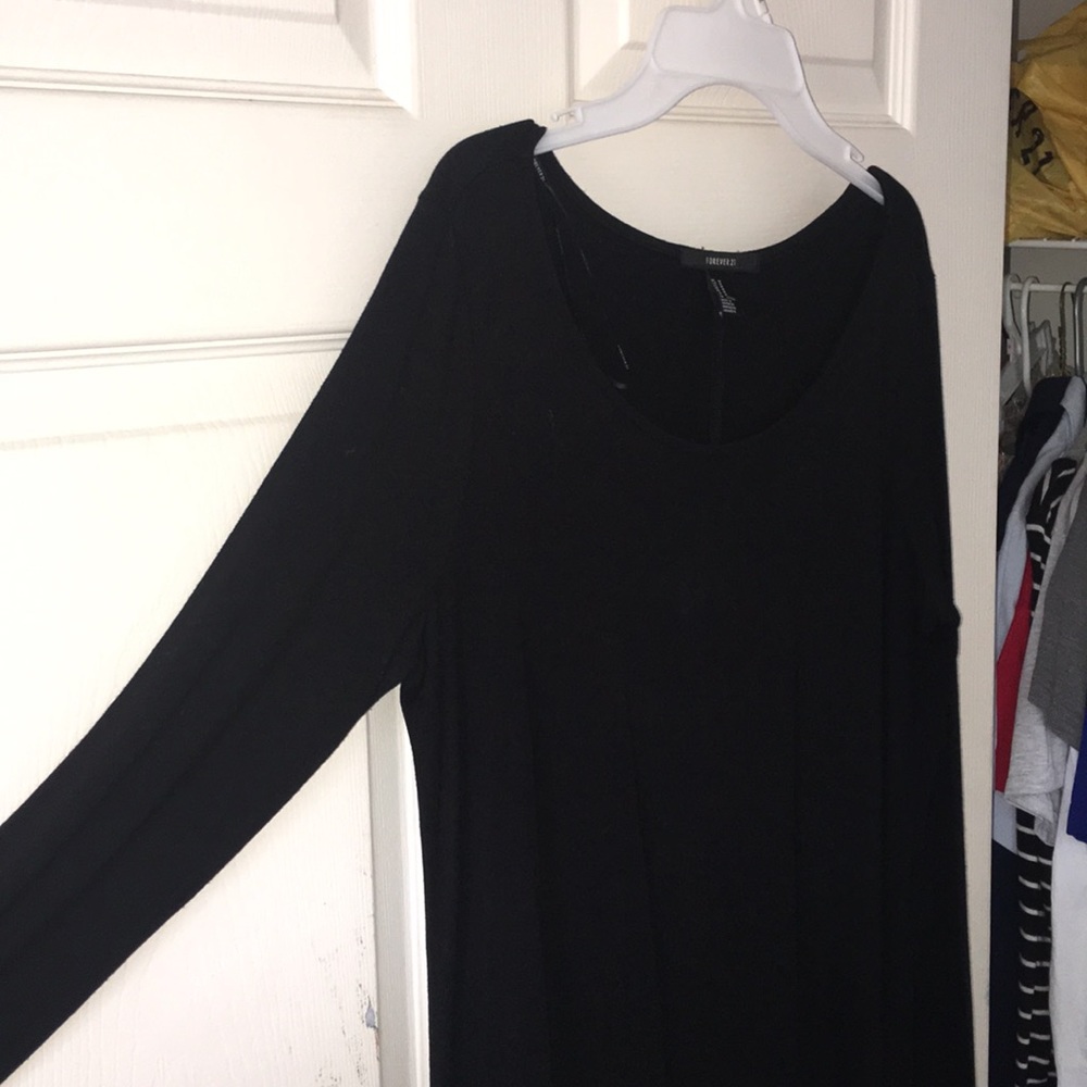 High Low Black Dress